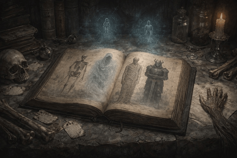 A Complete List of the Types of Undead Creatures Grimoire