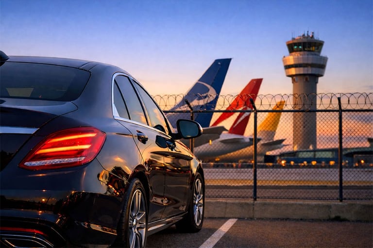 Airport car park