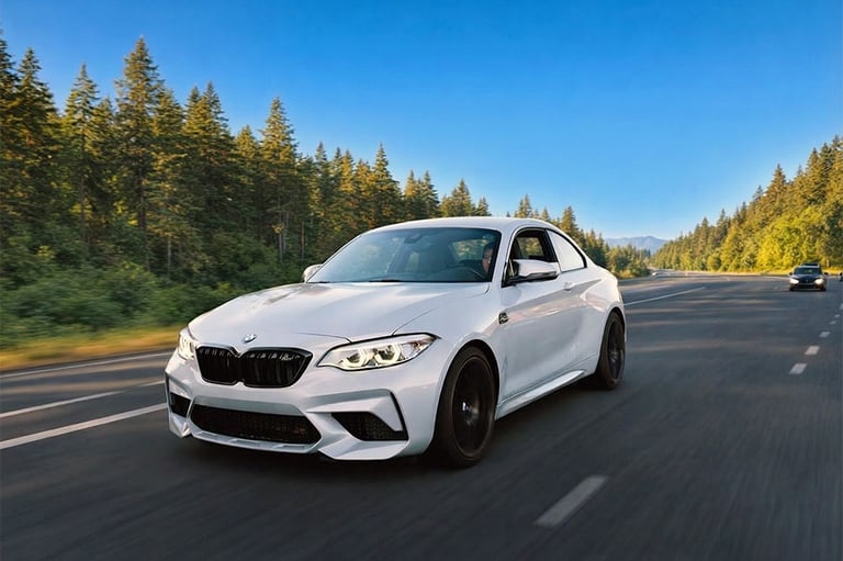 Premium rental car