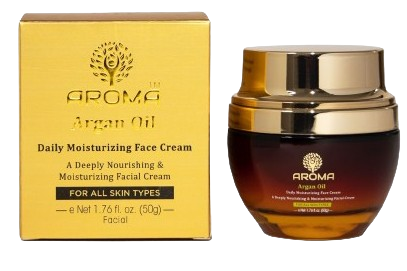 Aroma Argan Oil - Daily Moisturizing Face Cream - 50G