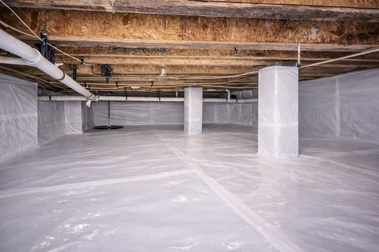 Crawlspace encapsulation Rockmart Georgia
