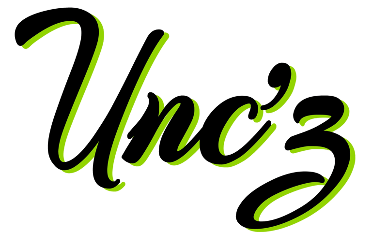 a logo for the unc'z name