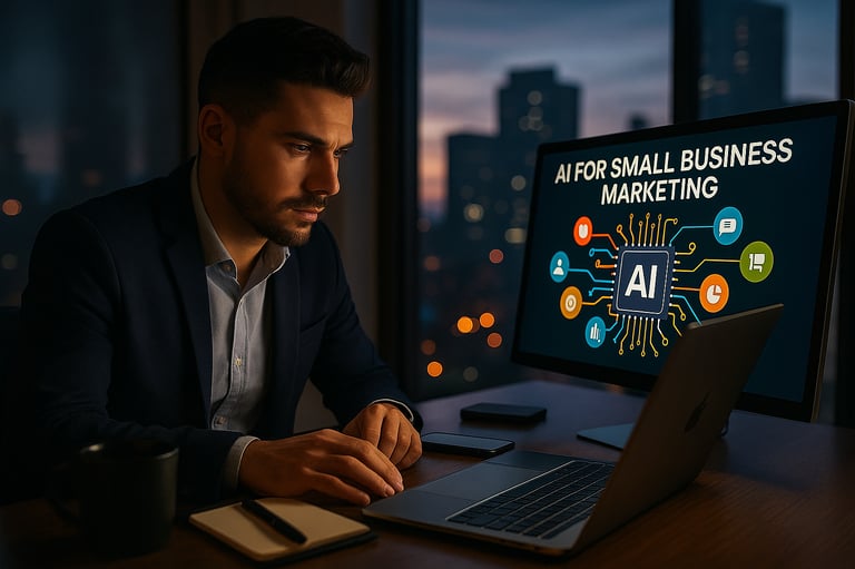 AI for Small Business Marketing in 2025: How to Stay Visible in Google, ChatGPT, and AI Search