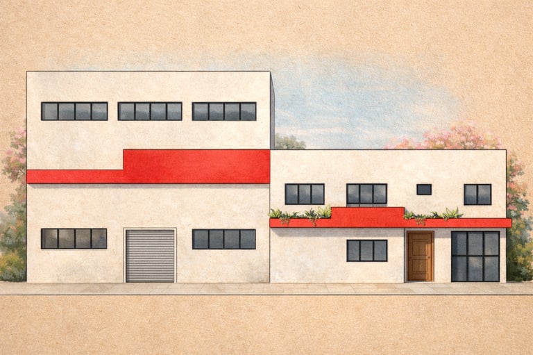 Projetos de barracão para uso comercial