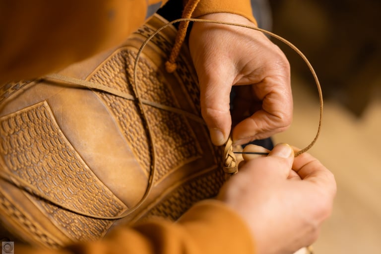 couture artisan du cuir