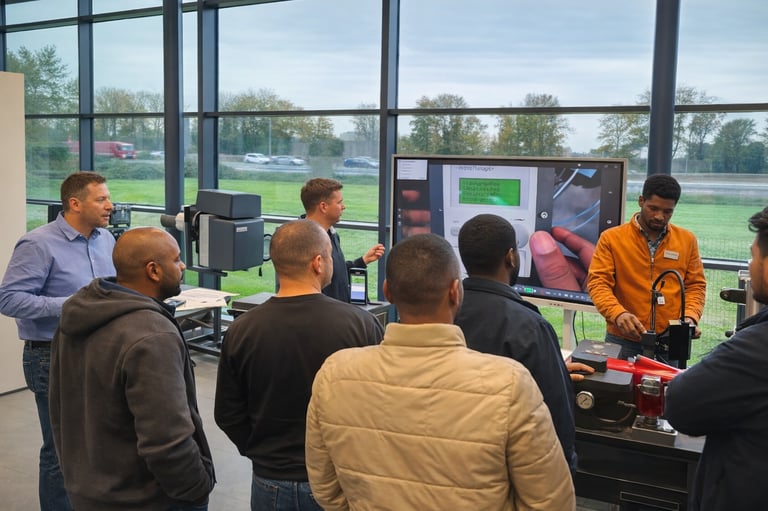 Teknik gezilerimizden bir kare