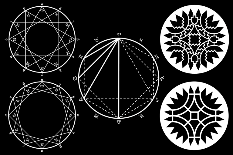 The connection between Ptolomey's Harmonics and the designs for scabbard bosses from Sutton Hoo