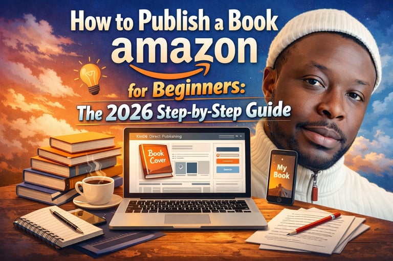 James Akpofure - How to Publish a Book on Amazon for Beginners 2026 Guide