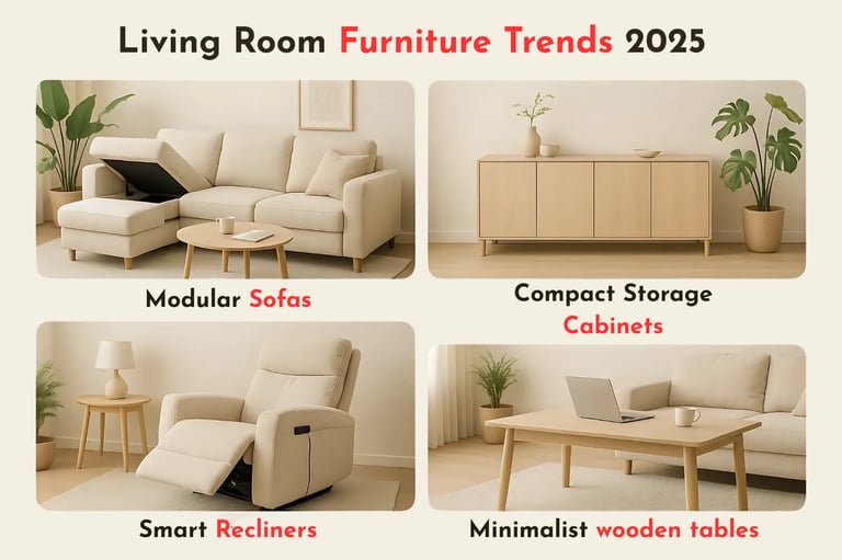 Living Room Furnichar Trends In 2025