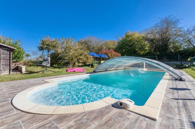 Piscine gite Bricabroc au Lude