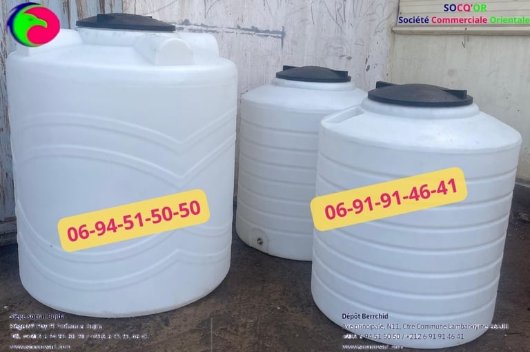 Citerne Casablanca Agriculture au Maroc