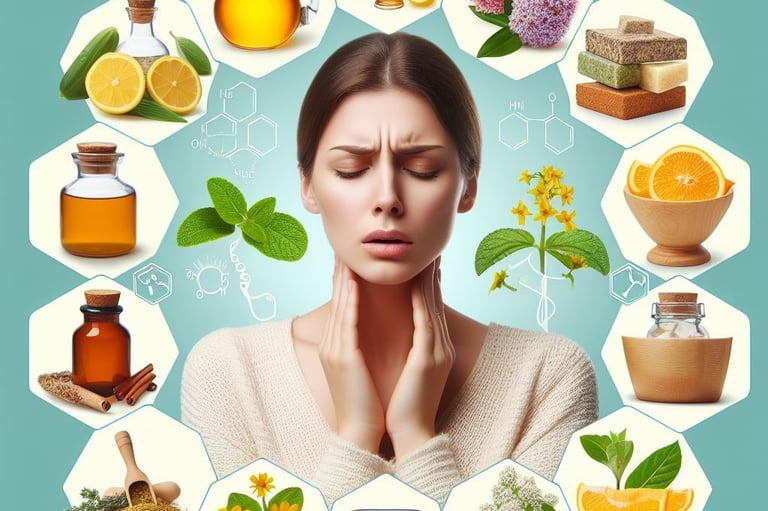 Photo illustrating natural remedies