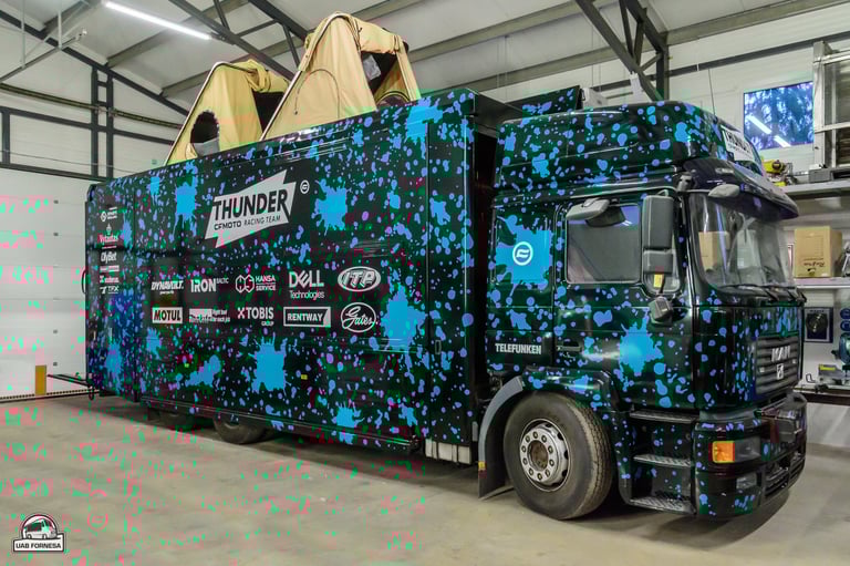 Komercinis transportas, komercinio transporto gamyba ir įrengimas