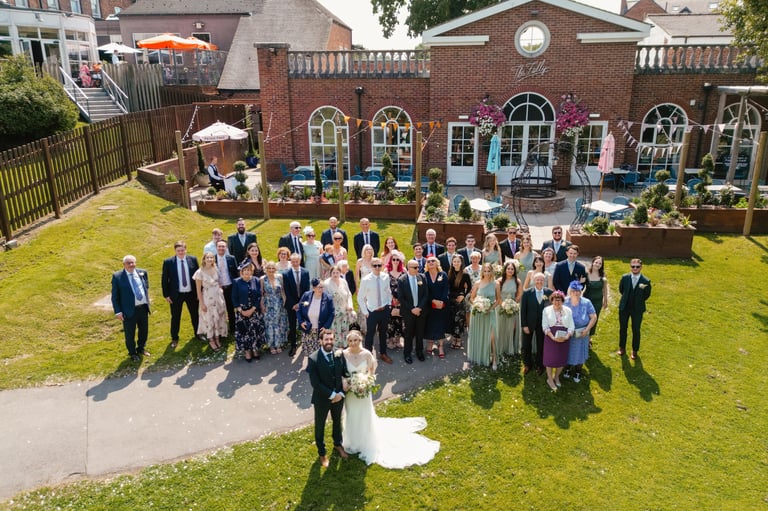 BTS Photo by https://www.fieldphotographic.com/ Filming my Cousin's Wedding