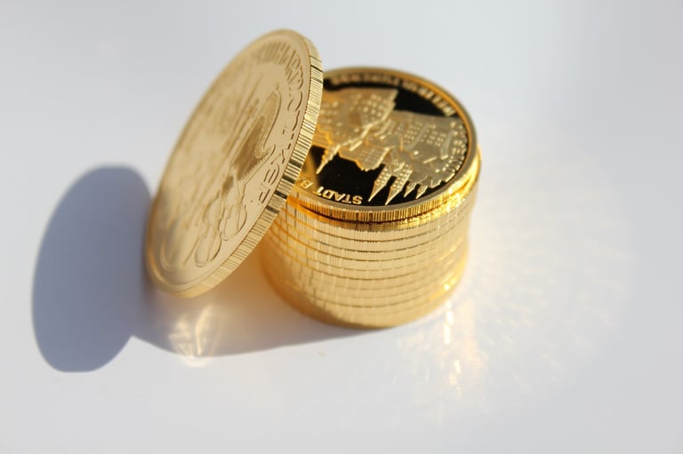 gold coins potentially protecting against inflation when used in a gold ira