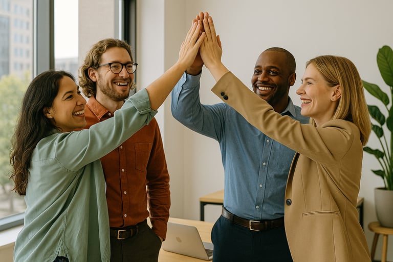 Cohésion d'équipe et la culture d'entreprise par Qi Master mind