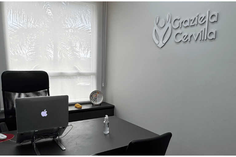 Consultório de Nutrição Comportamental em São Paulo, ambiente acolhedor e moderno. 2