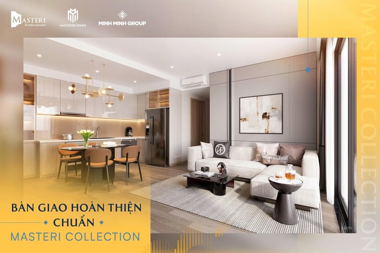 Tiêu chuẩn bàn giao nội thất căn hộ Masteri Rivera Đà Nẵng