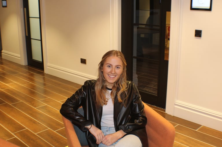 Close up of Webbie Founder and Web Developer, Holly Tumelty