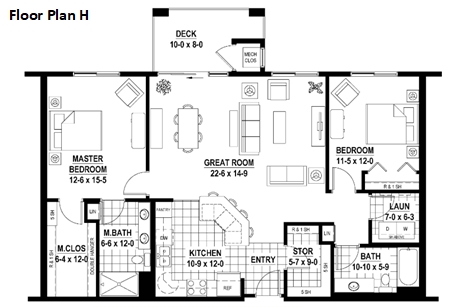 floor plan unit 106