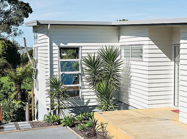 new mono pitch new zealand seaside bach