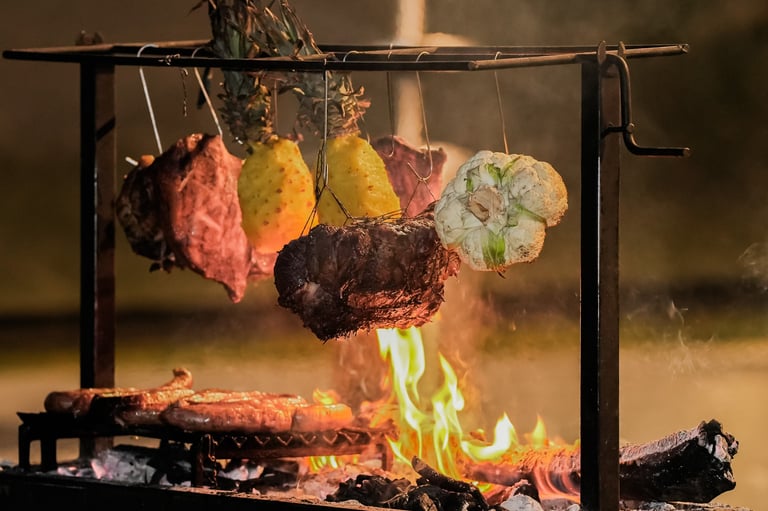 PARRILLADA picaña arrachera chorizo argentino