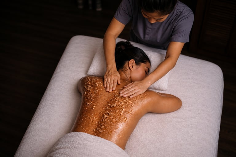Body scrub and exfoliation treatments in Hyderabad