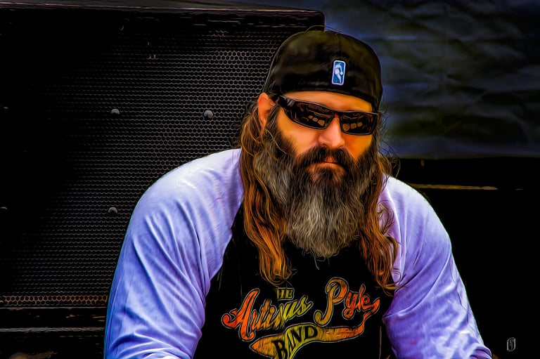 Photo art image of band roadie