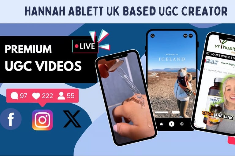 UGC Videos Creator UK