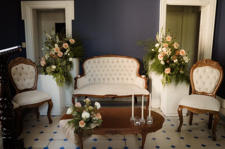 Decoración ceremonia religiosa diseño floral Amor de Flores