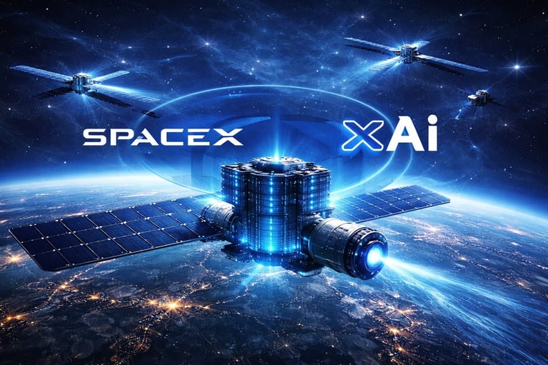 Mega-Fusão de Elon Musk: SpaceX e xAI Apostam em Futuro de Data Centers no Espaço