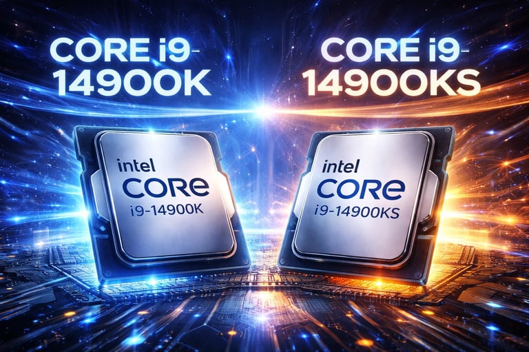 Intel Core i9-14900K vs Intel Core i9-14900KS: Comparativo Completo entre os Processadores de Alta P