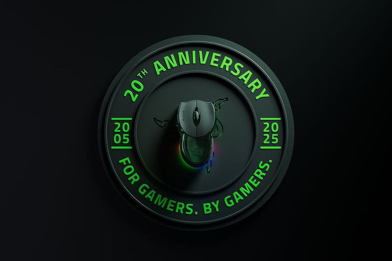Razer Resgata Lenda: Mouse Boomslang 20º Aniversário Chega em Edição Limitada de 1.337 Unidades