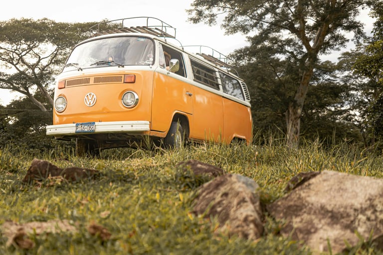 Classic camper van