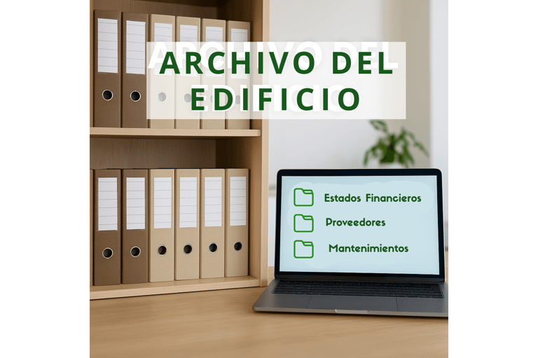 Gestión de archivo físico y digital en edificio multifamiliar para una administración eficiente