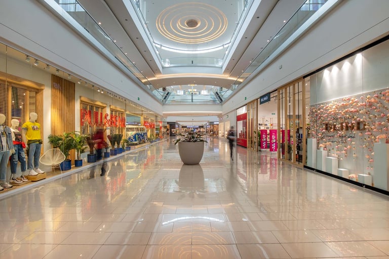 centro comercial Ballonti GURBAIN arquitectura
