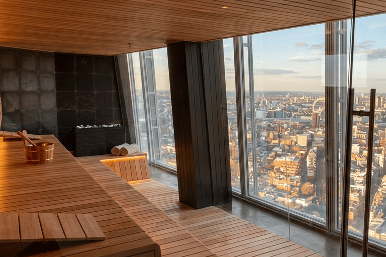 Shangri-la, Shard sauna