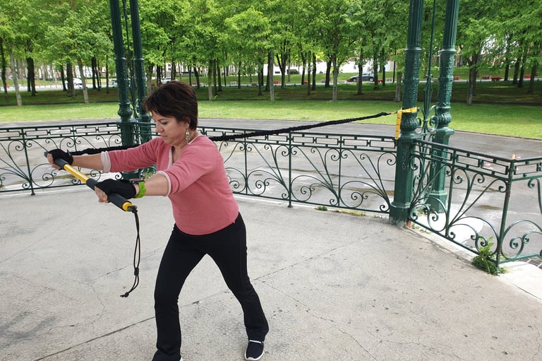 gainage TRX impulsion sport-santé