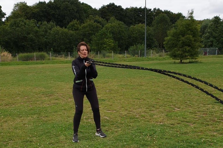 fitness coach femme