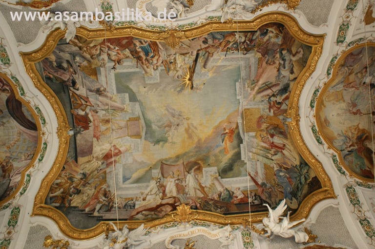 Deckenfresko Norbert St. Margaretha