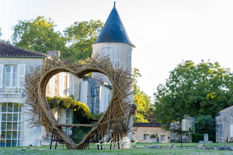mariage Saintes chateau de mouillepieds cérémonie lumière naturelle