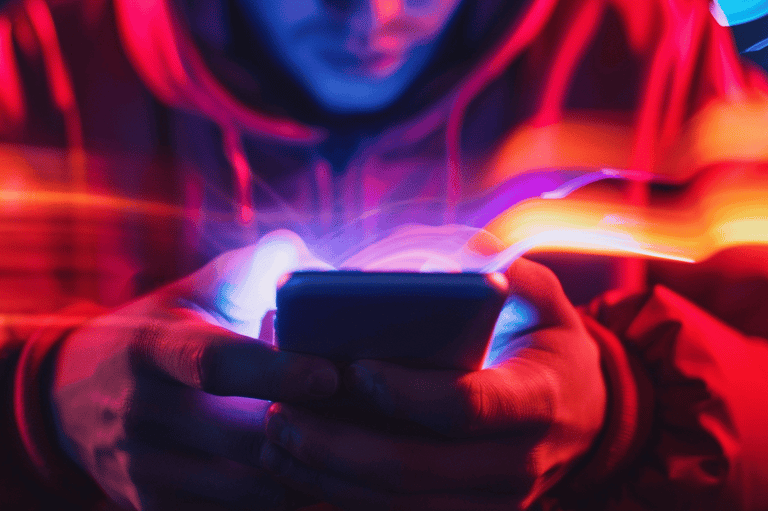 a man in a red hoodie and a red hoodie