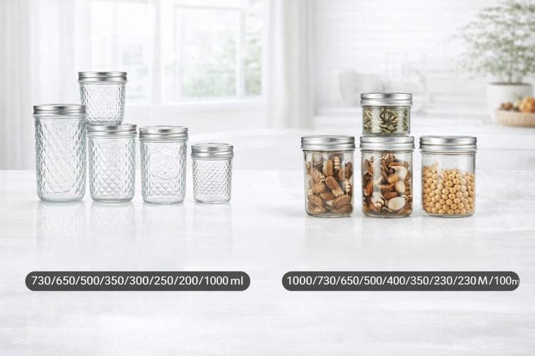 Glass Storage Jars Manufacturer in China