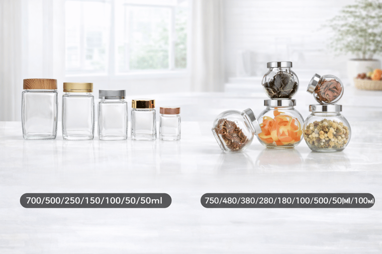 Glass Storage Jars Manufacturer in China