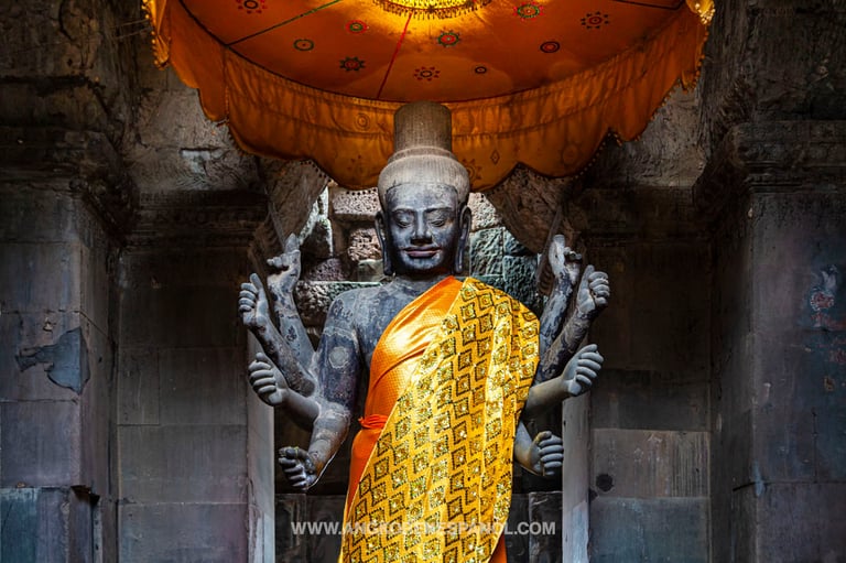 Angkor Wat Vishnu