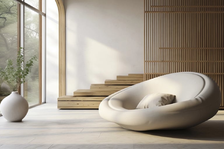 interieur zen purifié habitat sain maison saine