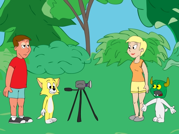 Lights, camera, action!