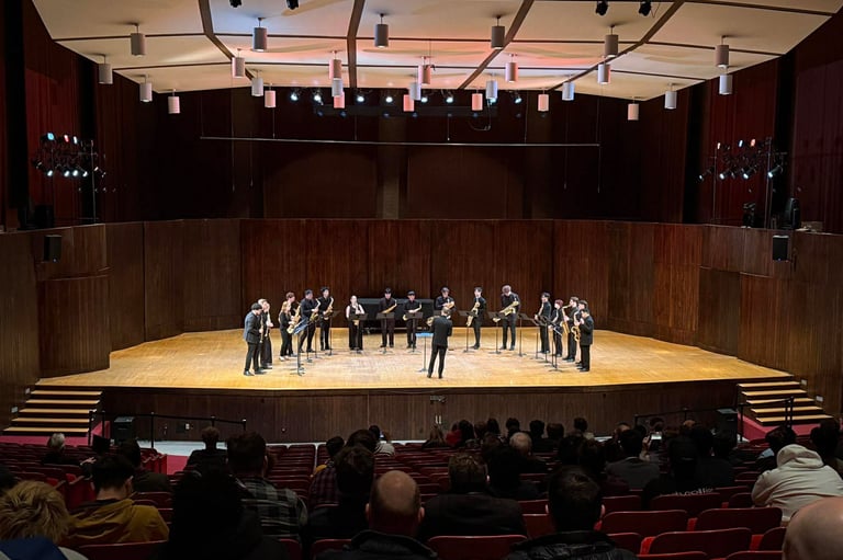 UMich Sax Ensemble @ NASA