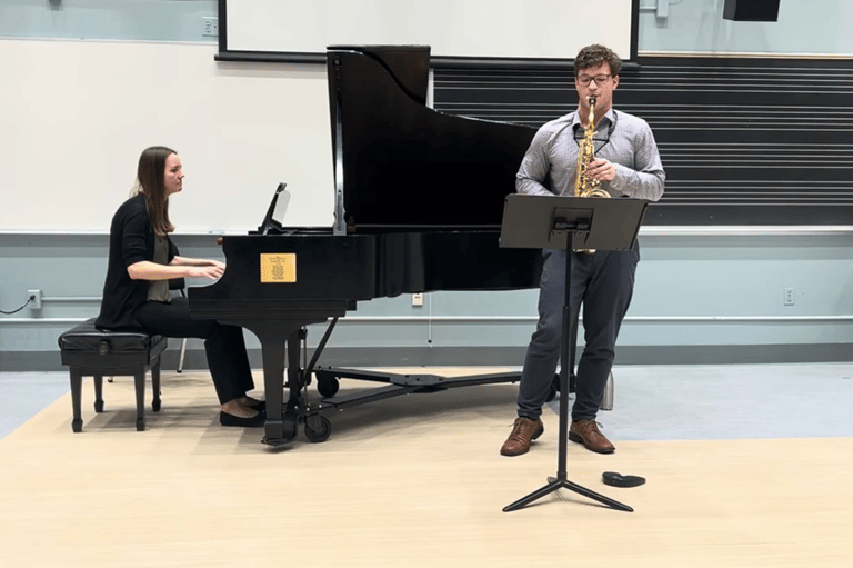 Noah Stoker at U.S. Navy Band Saxophone Symposium