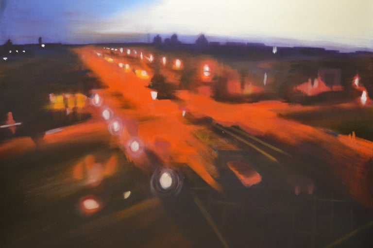 Red O'Connell Street & Bridge